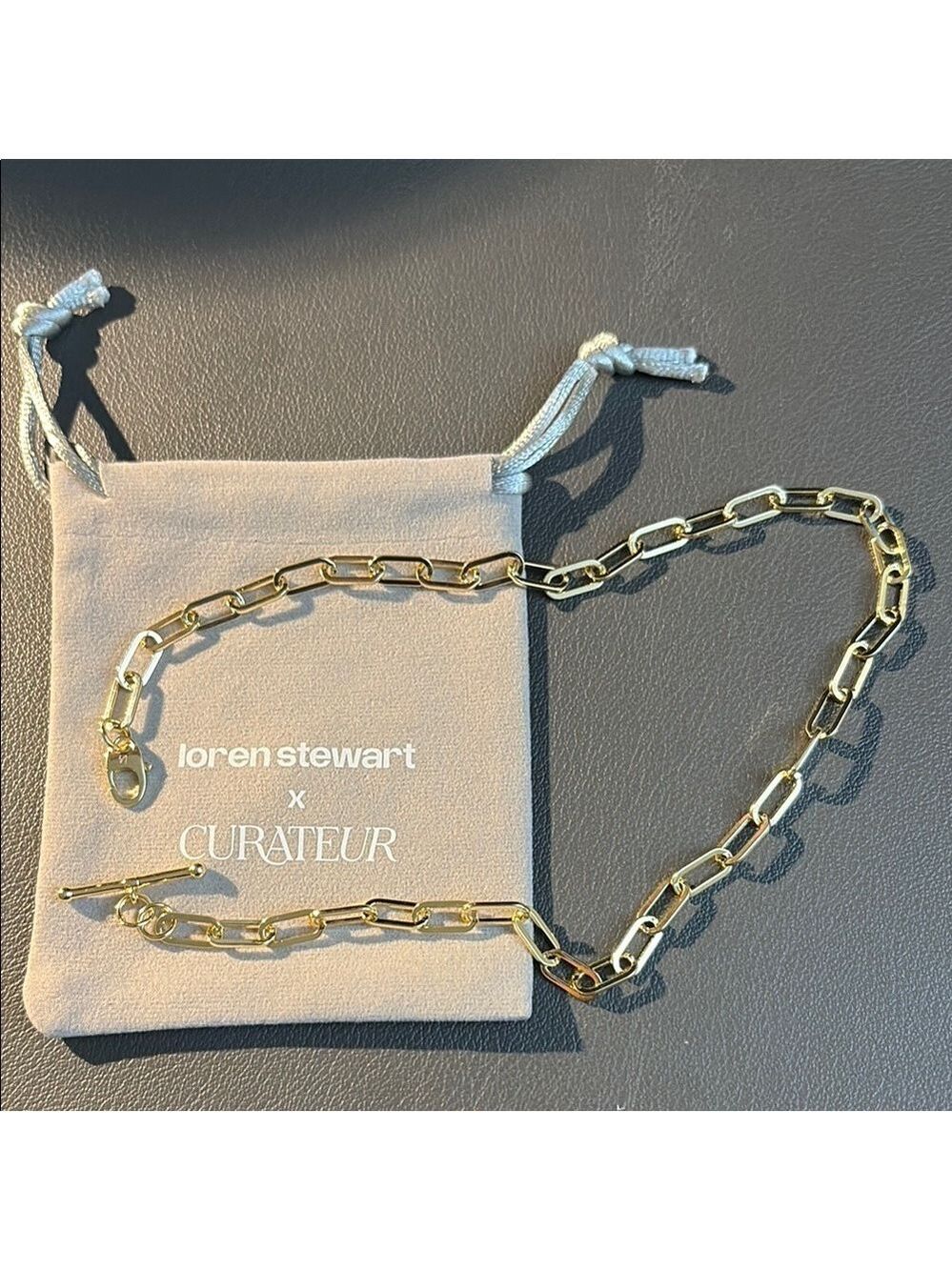 Loren Stewart Gold Plated Chain Necklace
